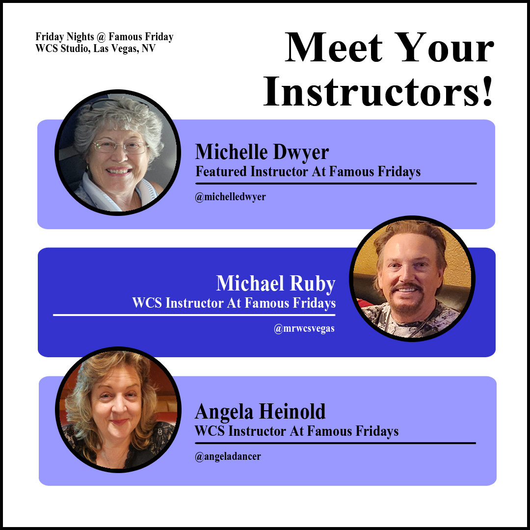 Famous Friday, Instructors